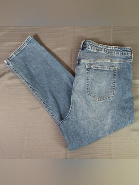 Torrid High Rise Straight Classic Denim Jeans Women’s 20R Medium Wash Stretch